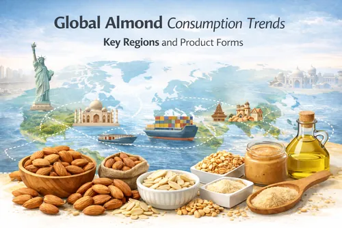 Global Almond Consumption Trends: Key Regions and Product Forms - Global Almond & Walnut Market — Atlas Nut Supply