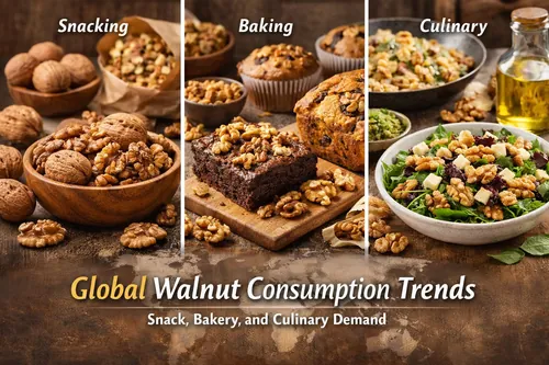 Global Walnut Consumption Trends: Snack, Bakery, and Culinary Demand - Global Almond & Walnut Market — Atlas Nut Supply