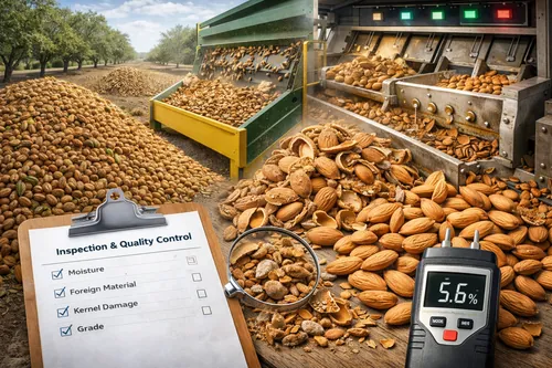 Hulling and Shelling Almonds: How Post-Harvest Steps Influence Quality - California Almond Crop & Harvest — Atlas Nut Supply