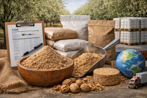 Bulk Defatted walnut protein powder supplier — Atlas Nut Supply