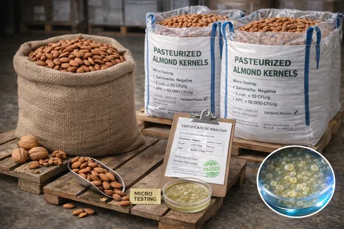 Bulk Pasteurized almond kernels for wholesale supply — Atlas Nut Supply