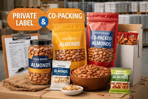 Bulk Retail packaging programs for almonds supplier — Atlas Nut Supply